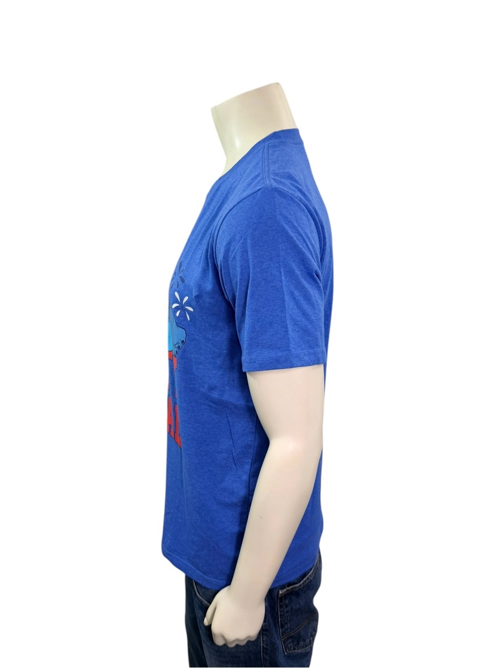 Disney Men’s Size M 38/40 Short Sleeve LILO And Stitch 4th Of July Patriotic Tet - Picture 3 of 5